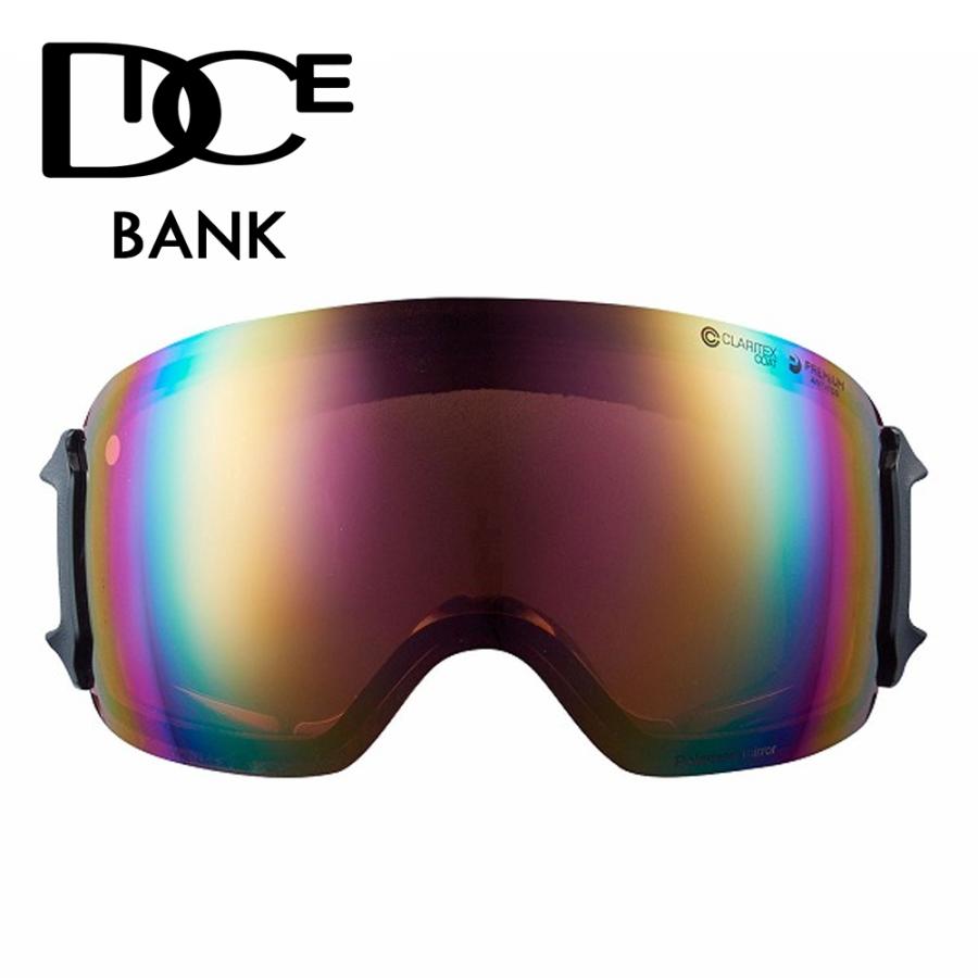DICE（ダイス） DICE BANK ゴーグル 専用スペアレンズ LBK1361 PPN
