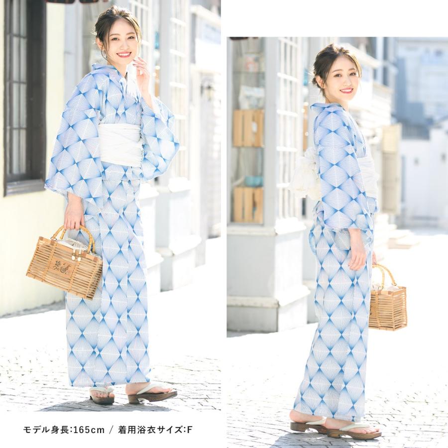 SOUBIEN（創美苑） 浴衣 セット レディース 浴衣セット 大人 F 帯 夏 2