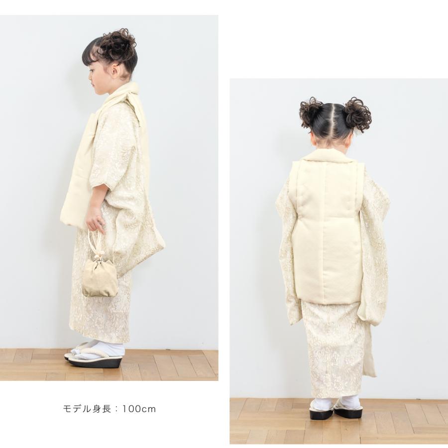 SOUBIEN（創美苑） レンタル 七五三 女の子 3歳 着物 被布 フルセット