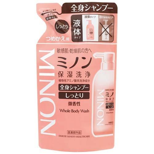 ミノン 全身シャンプー しっとりタイプ つめかえ用 ( 380ml )/ MINON