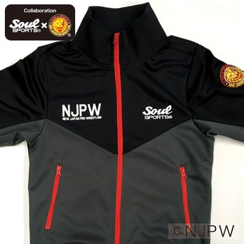 上下セット 新日本プロレス × SOUL SPORTS ジャージ セットアップ V