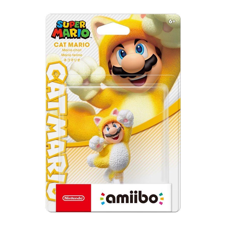 amiibo 任天堂 Nintendo ネコマリオ スーパーマリオシリーズ NVL-C
