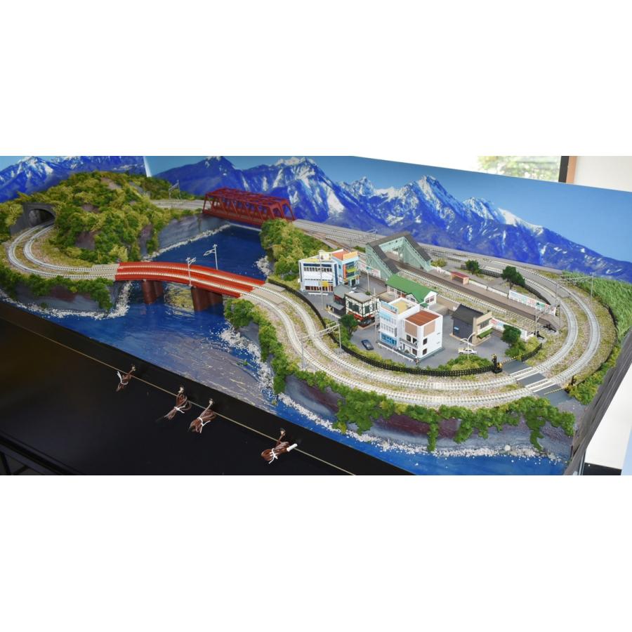 トミックス 鉄道模型 ジオラマレイアウト Nゲージ用 複線 150x65cm