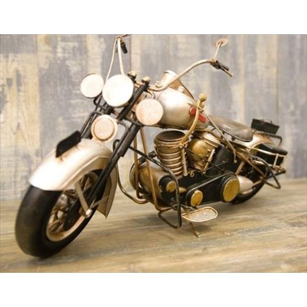 67cmハーレー風ビンテージ木製バイク 最高級逸品 67cmハーレー風