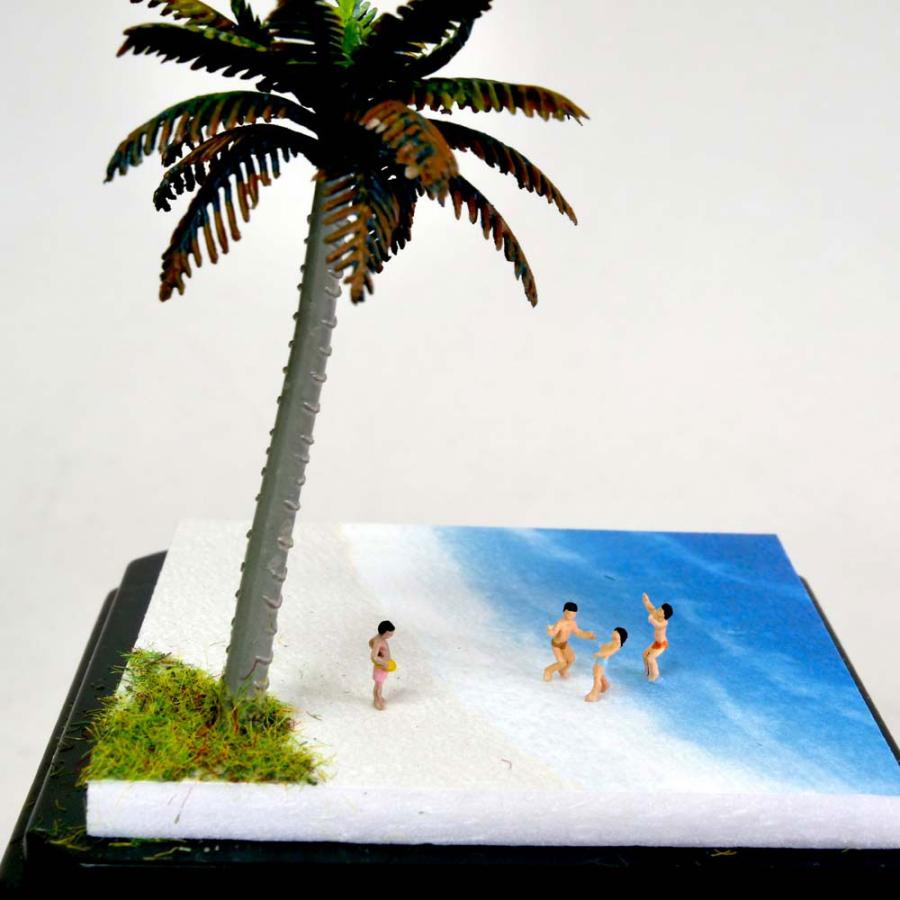 川辺の釣り人 手のひらジオラマ 川辺の釣り人手のひらジオラマ