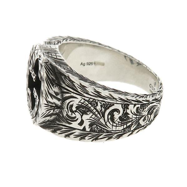 GUCCI（グッチ） インターロッキングGリング#21 SV925/13.6g Bランク