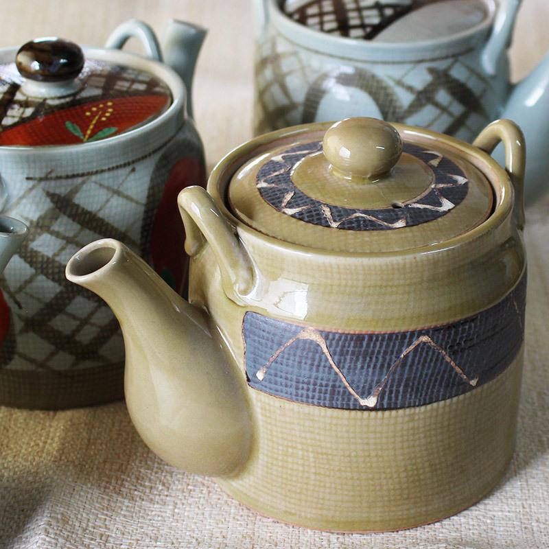 土瓶 急須 ポット 和食器 美濃焼 和風 和柄 茶こし付き / 当店おまかせ