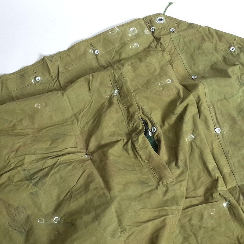 ベルギー軍 テントセット M54カモ USED EE616UN軍幕 シェルターハーフ