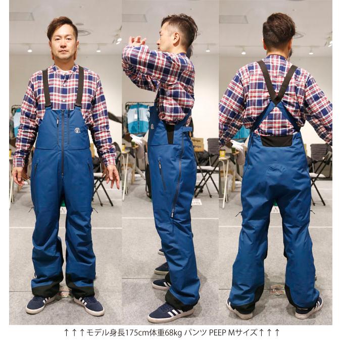 予約商品☆25-26☆UNFUDGE 【アンファッジ】PEEP BIB PANTS(STANDARD