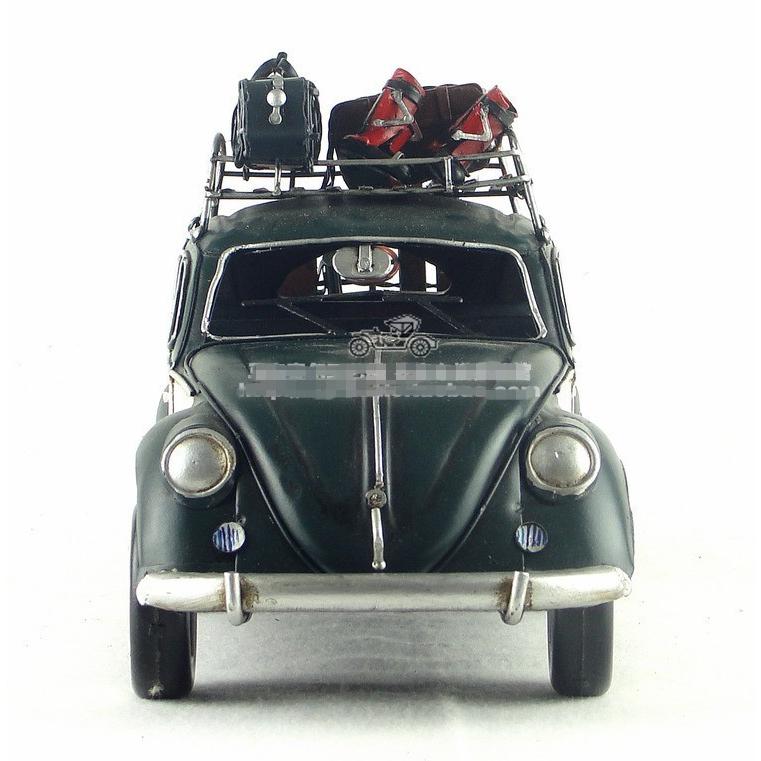 フォルクスワーゲン ビートル Beetle travel car ホワイト ブリキ製