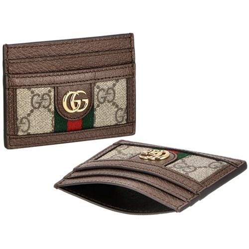 GUCCI（グッチ） カードケース レディース オフィディア ブラウン