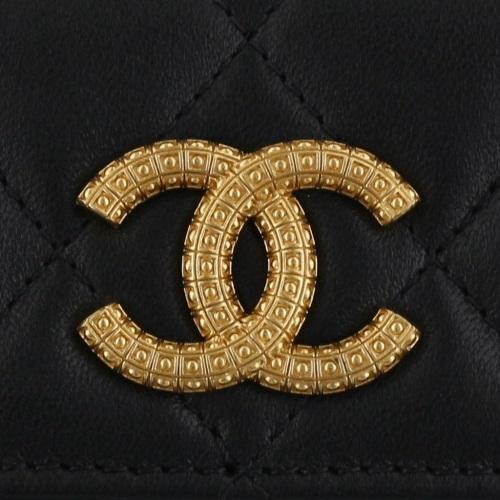 CHANEL（シャネル） カードケース レディース ブラック AP3410 B12929