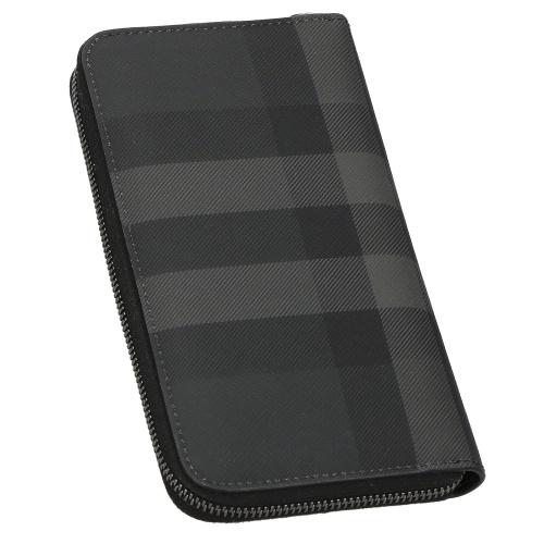 BURBERRY（バーバリー） 長財布 メンズ レグジグ チャコールチェック