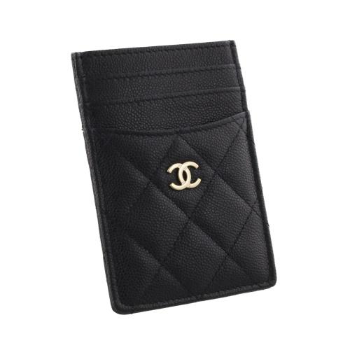 CHANEL（シャネル） カードケース レディース ブラック CHANEL AP3595
