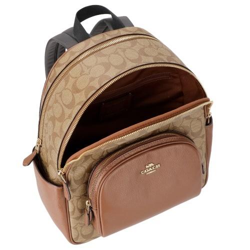 コーチ アウトレット COACH リュックサック レディース カーキ サドル2