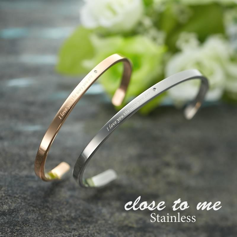 close to me（クロストゥーミー） バングル レディース メンズ ペア