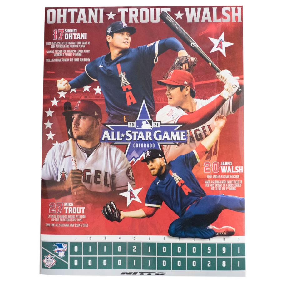MLB 大谷翔平 エンゼルス ポスター MLBオールスター2021 会場限定 SGA