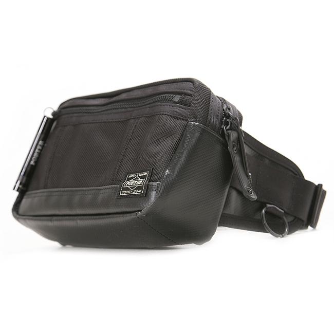 美品】PORTER黒 HEAT ウエストバッグ HEAT(ヒート) WAIST BAG | 吉田