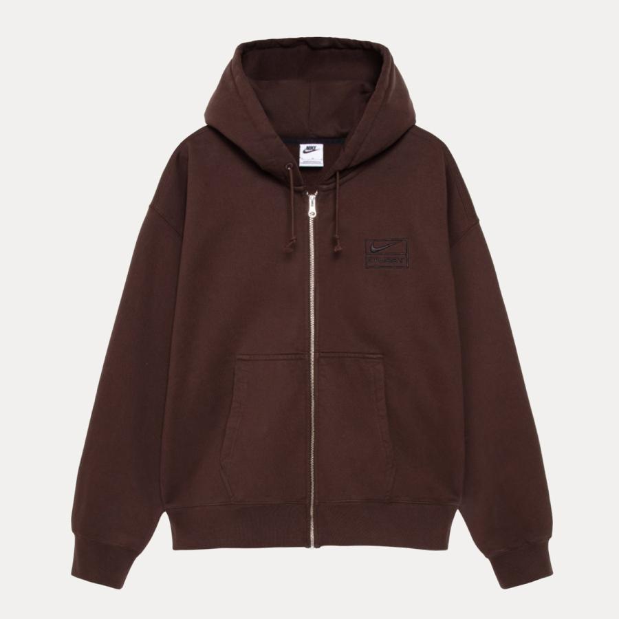 NIKE（ナイキ） 25FW STUSSY x NIKE STONE WASHED FLEECE ZIP HOODIE