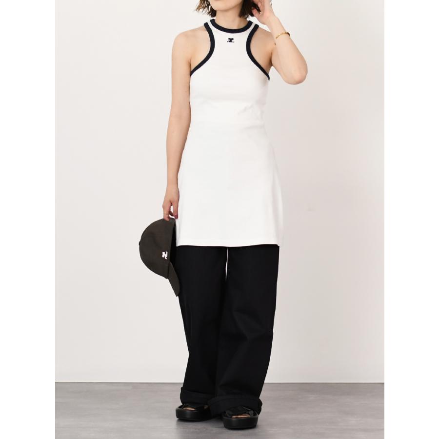 courreges（クレージュ） ワンピース スキューバミニドレス