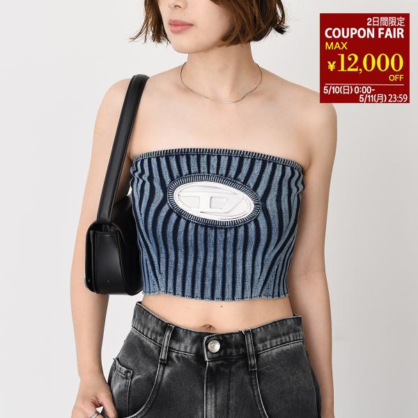 DIESEL（ディーゼル） トップス M-CLARKSVILLE チューブトップニット