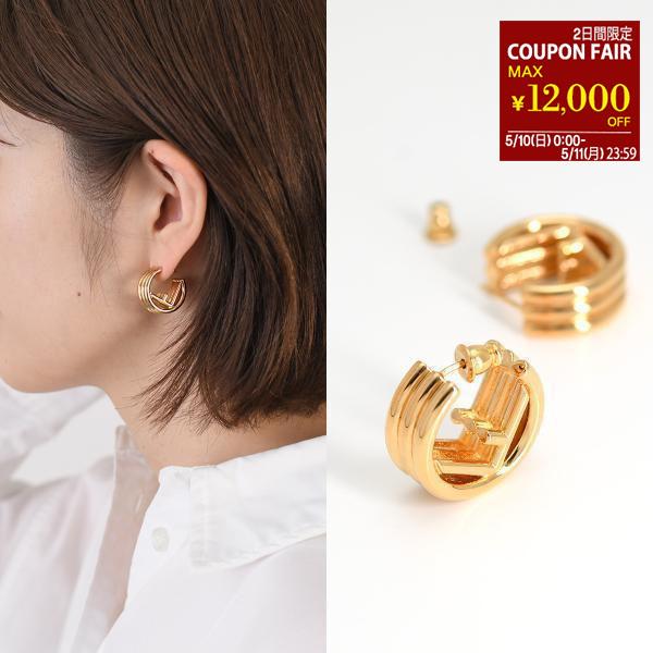 FENDI（フェンディ） アクセサリー ピアス エフ イズ F IS 8AK990 B08