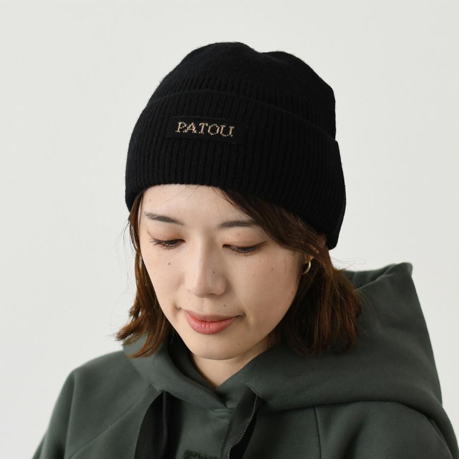 PATOU（パトゥ） ニット帽 ビーニー 帽子 サステナブルウール