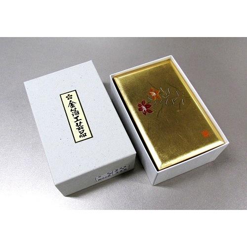 金箔工芸品 銀河小箱（大）ゆり 贈答品 記念品 : おぶつだんの志喜屋