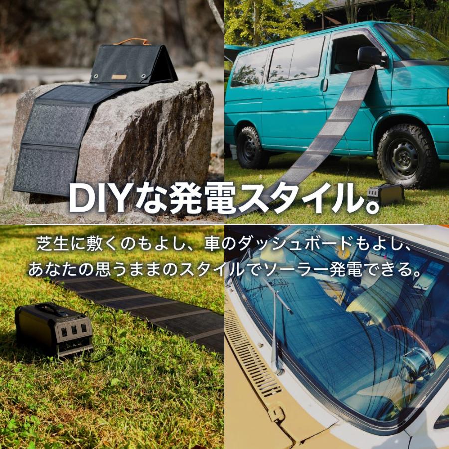 ソーラーパネル ポータブル電源 ソーラー 81W ソーラーチャージャー