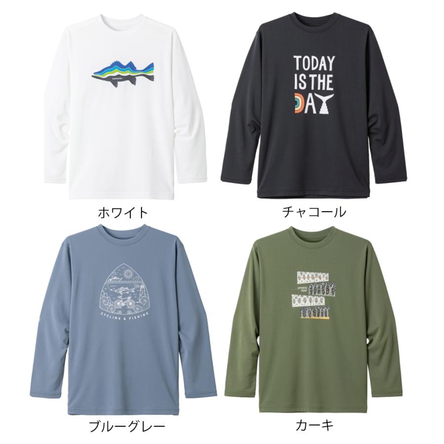 シマノ（SHIMANO） '22 グラフィック ロングスリーブ (フィッシング