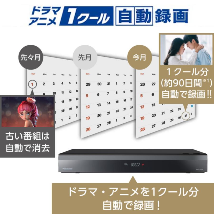 DIGA パナソニック ブルーレイディスクレコーダー 3TB DMR-2X301 全