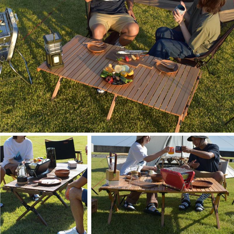 ピースパーク peace park テーブル FOLDING WOOD TABLE LARGE