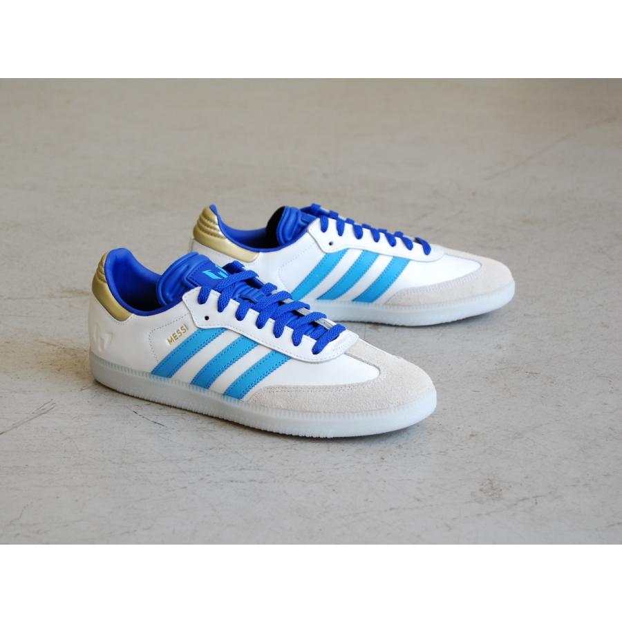 SAMBA ADIDAS Samba Messi White/Lucid Blue/Blue Burst アディダス