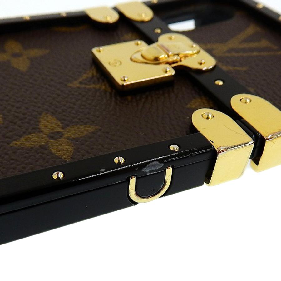 ルイヴィトン LOUIS VUITTON モノグラム アイトランク スマホケース