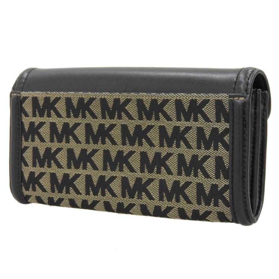 MICHAEL KORS（マイケルコース） MICHAEL KORS MK ロゴ ホック付長財布