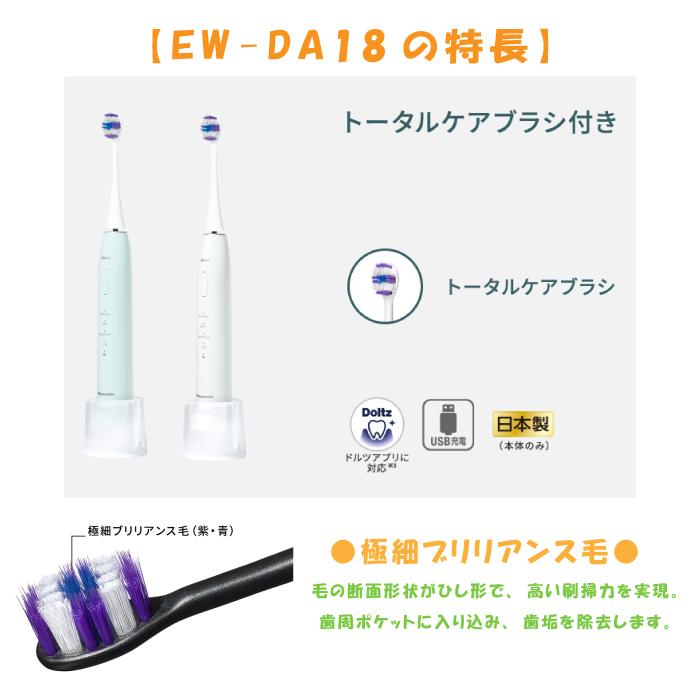 Doltz 2024年9月1日 新発売 最新 新型 パナソニック 音波振動歯ブラシ
