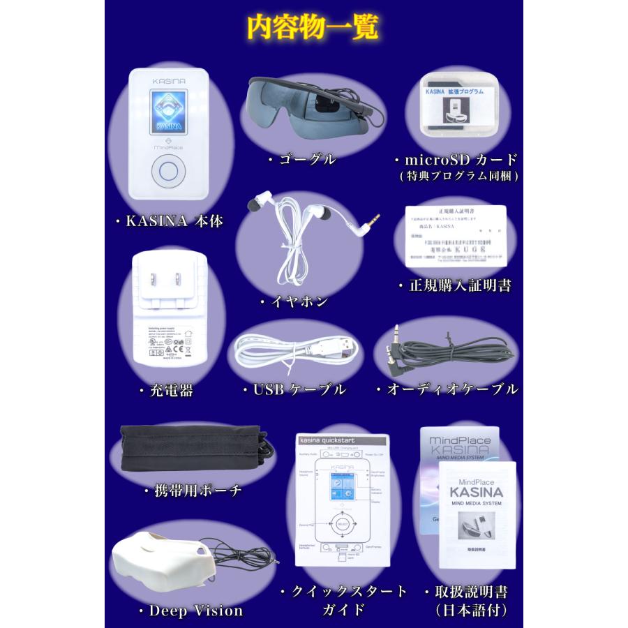 ブレインマシン KASINA カシーナ本体 拡張ゴーグル ディープビジョン