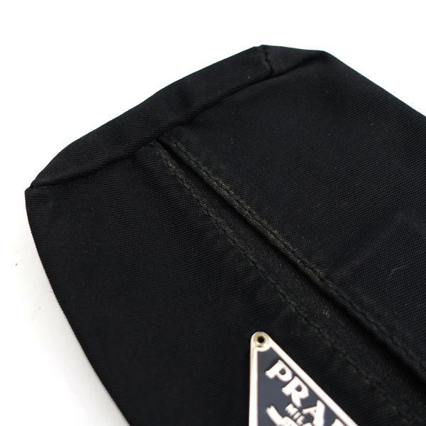 PRADA（プラダ） ポケットティッシュケース ブラック ブランド 中古