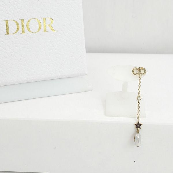 Dior ピアス レボリューション 片方 片耳 パール スター ロゴ ビジュー