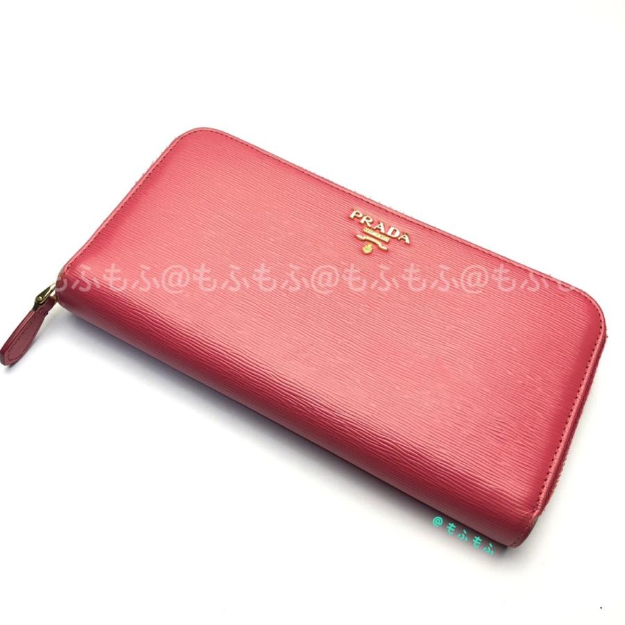 箱・付属品あり】PRADA ピンク 長財布 レザー 楽天市場】プラダ PRADA