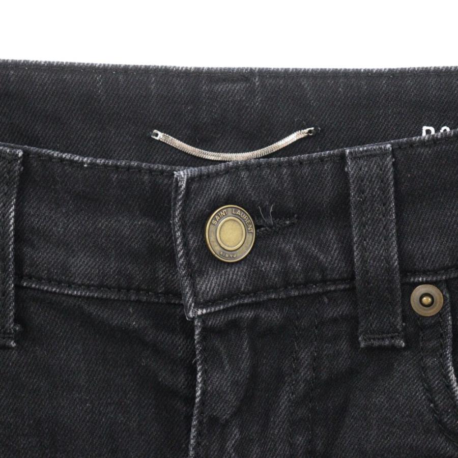 SAINT LAURENT PARIS サンローランパリ D24 M/SK-MW ウォッシュド加工