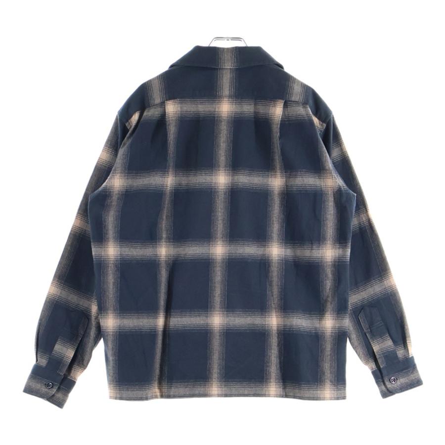 PENDLETON（ペンドルトン） オンブレチェック 長袖シャツ ブラック