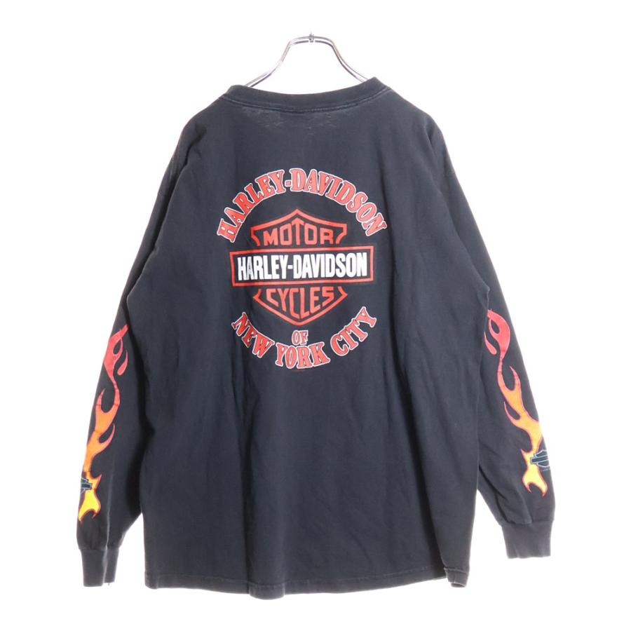k.s希少フレイムファイヤーハーレーharleytシャツXLヴィンテージ k.s