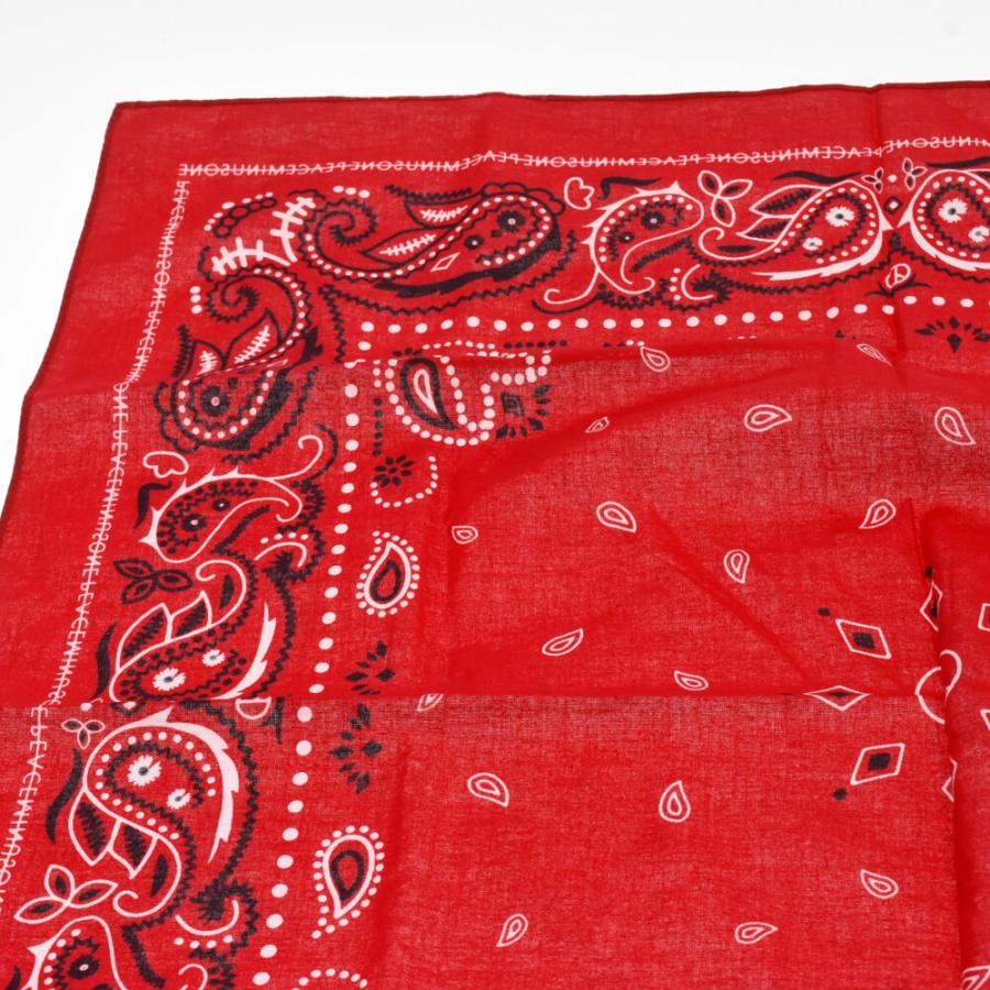 PEACEMINUSONE ピースマイナスワン PMO BANDANA SET ペイズリー柄