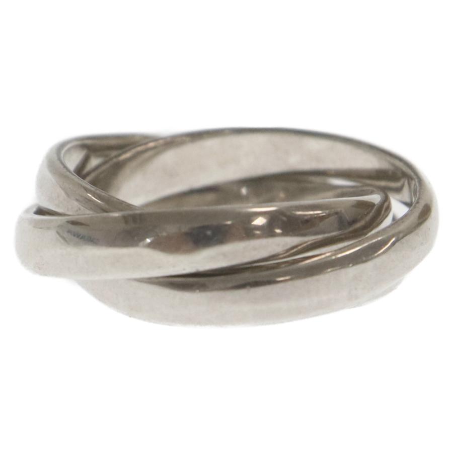 GARNI（ガルニ） SV Narrow Ring ナロー 3連リング 指輪 シルバー 17号