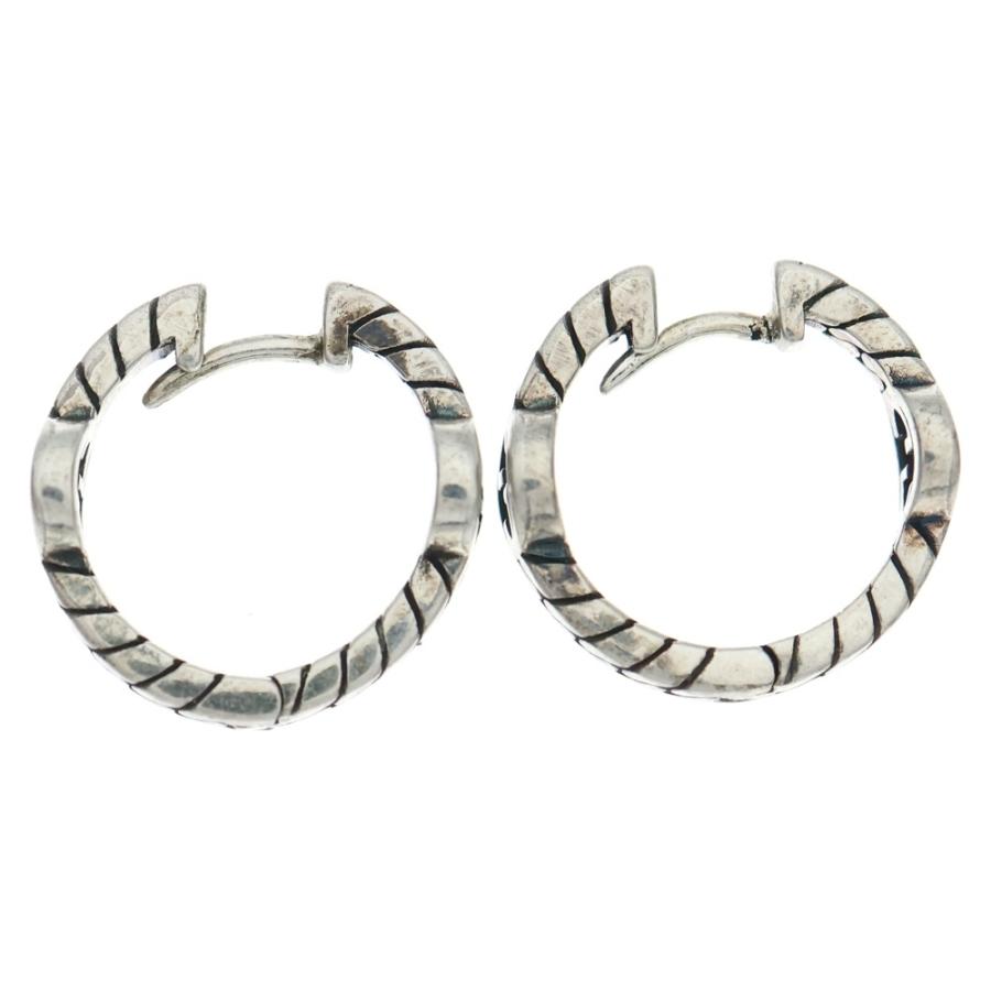 GUCCI（グッチ） インターロッキングG フープピアス シルバー Ag925
