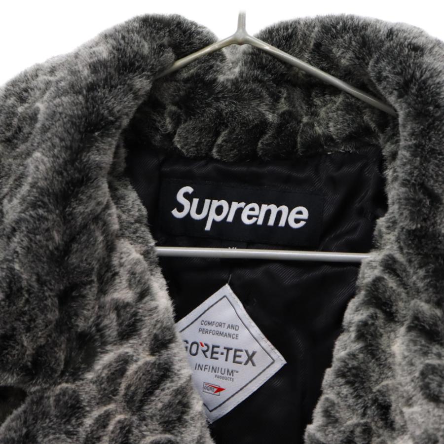Supreme（シュプリーム） 23SS Croc Faux Fur Overcoat フェイクファー