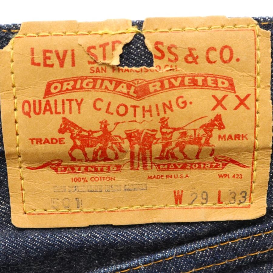 Levi's（リーバイス） 70S VINTAGE 501 66前期 ボタン裏16 紙パッチ