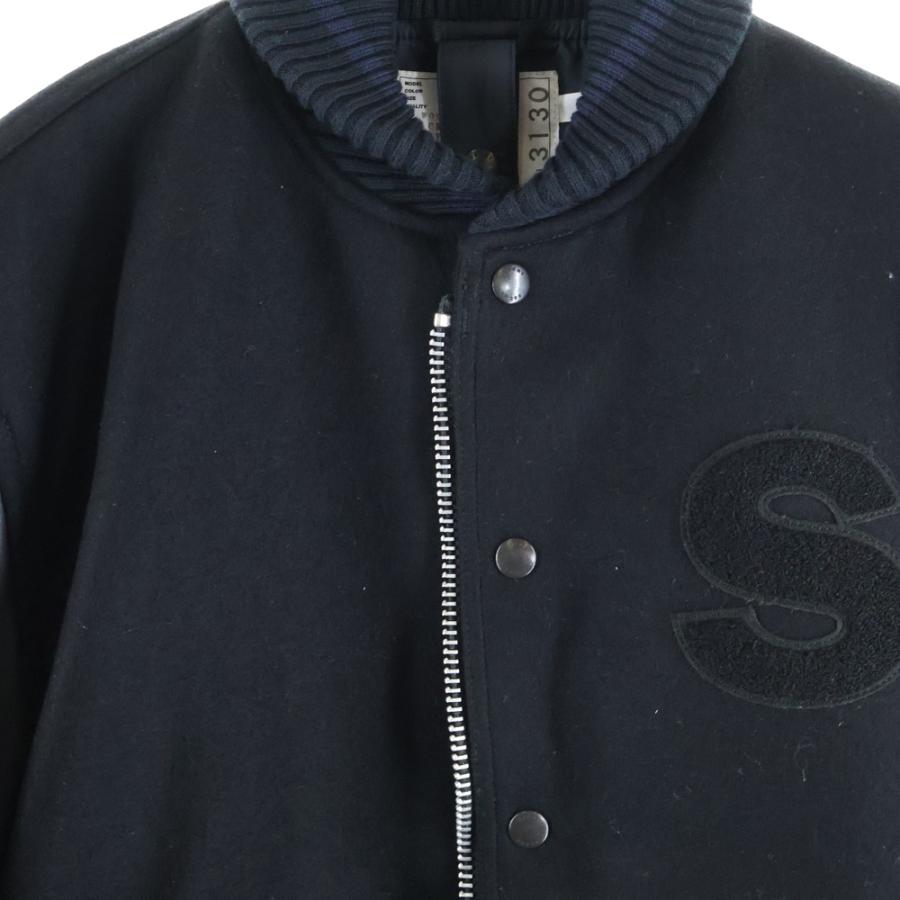 sacai（サカイ） 23AW INTERSTELLAR Blouson ロゴワッペン アーム