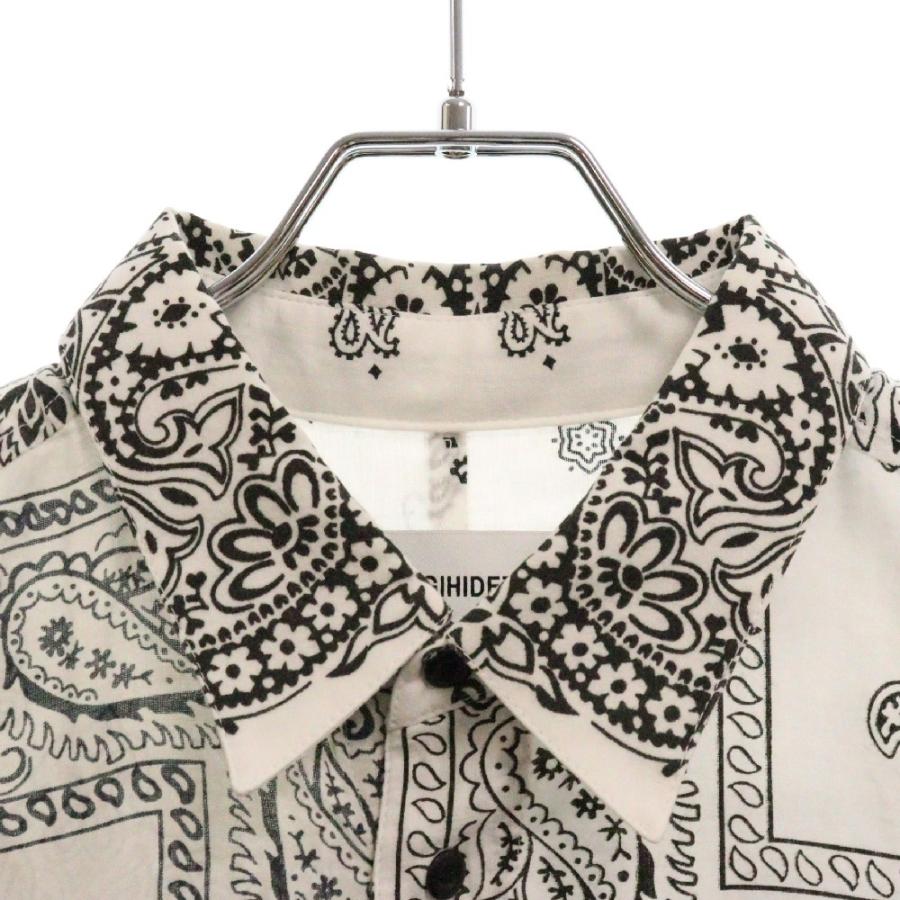 MIYAGIHIDETAKA ミヤギヒデタカ Bandana Patchwork S/S Shirt バンダナ